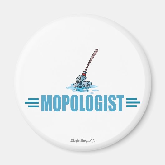 Humorales Mop Mopping Magnet (Vorne)