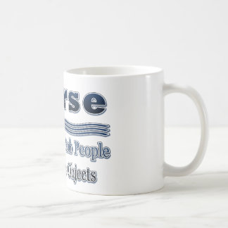 Humorales Nurse-Sprichwort Kaffeetasse