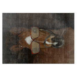 Humorales Pferdfoal-Rauchen-Zigarrenschneider Schneidebrett