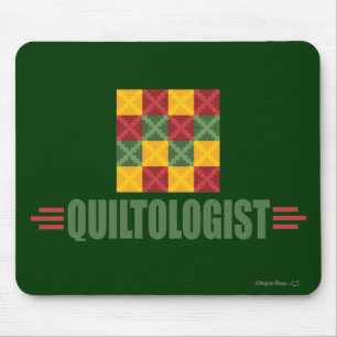 Humorales Quiltieren Mousepad