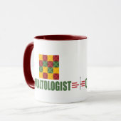 Humorales Quiltieren Tasse (Vorderseite Links)