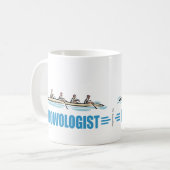 Humorales Rudern Kaffeetasse (Vorderseite Links)