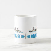Humorales Rudern Kaffeetasse (Mittel)