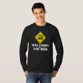 Humorales Statement Drift Car Racing T-Shirt (Vorne ganz)