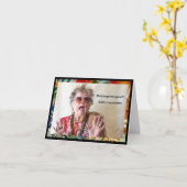 Humorales Stück Beratung Karte (Gelbe Blume)