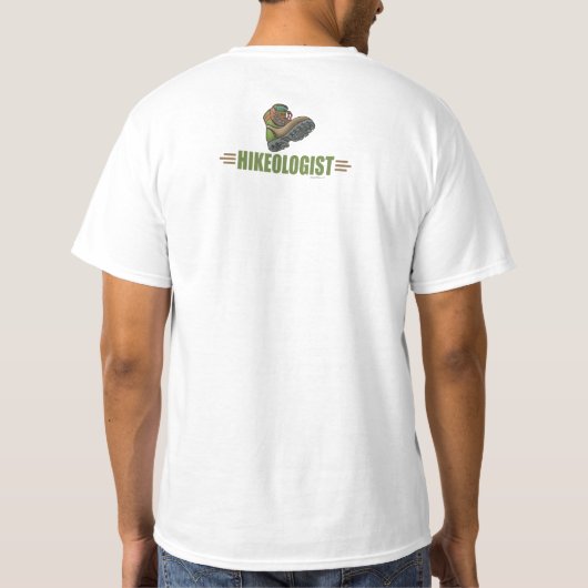 Humorales Wandern T-Shirt (Rückseite)