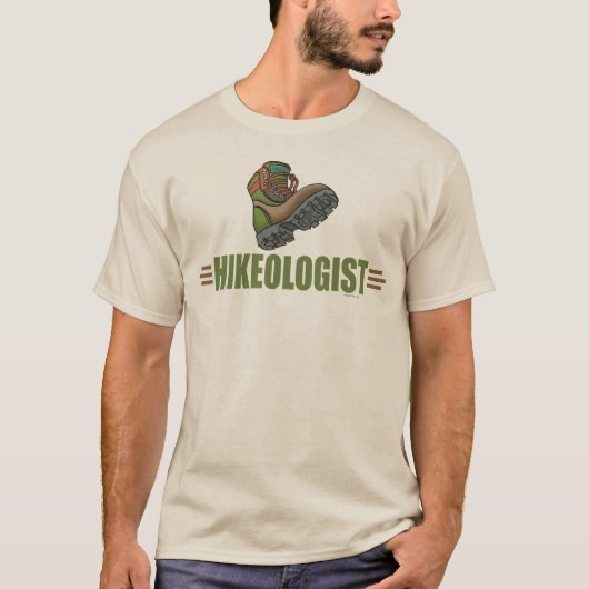 Humorales Wandern T-Shirt (Vorderseite)