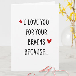 Humorales Zitat I Liebe Du Funny Valentinstag Karte