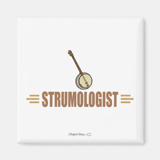 Humore Banjo Player Magnet (Vorne)
