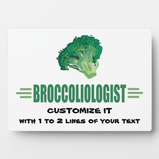 Humore Broccoli Fotoplatte (Vorderseite)