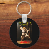Humore Karate Theme Schlüsselanhänger (Vorderseite)