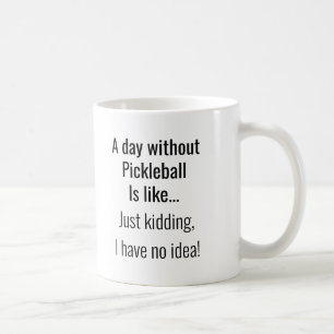 Humore Pickleball Coffee Tasse von Deb Jeffrey
