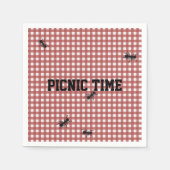 Humore Picnic Ants Custom Napkins Serviette (Vorderseite)