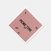 Humore Picnic Ants Custom Napkins Serviette (Ecke)