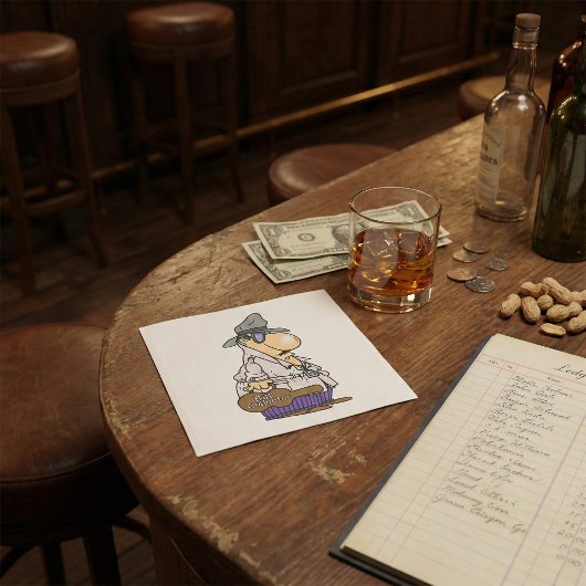 Humorer Bill Collector Serviette