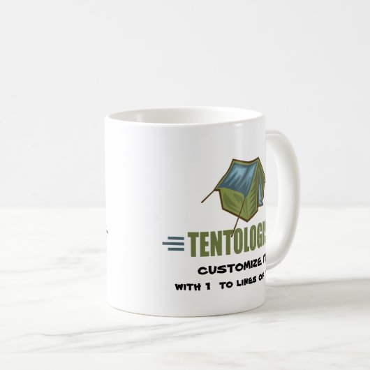 Humorer Camper Kaffeetasse (VorderseiteRechts)