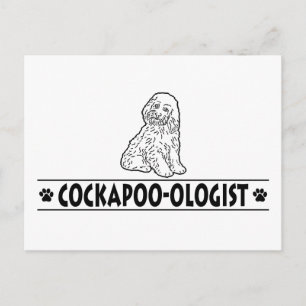 Humorer Cockapoo Postkarte