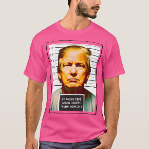 Humorer Deepfake-Mugshot von Donald Trump - Fake T-Shirt