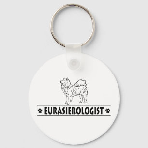 Humorer Eurasier Schlüsselanhänger