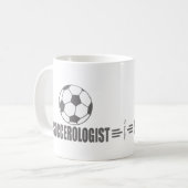 Humorer Fußball Kaffeetasse (Vorderseite Links)