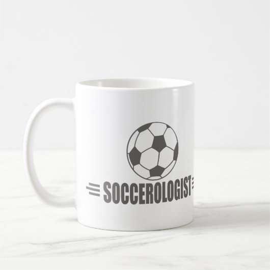 Humorer Fußball Kaffeetasse (Links)
