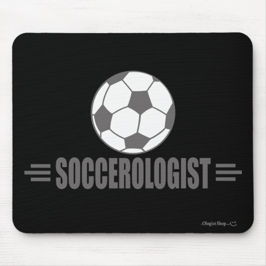 Humorer Fußball Mousepad (Vorne)