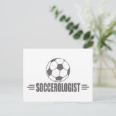 Humorer Fußball Postkarte (Stehend Vorderseite)