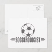 Humorer Fußball Postkarte (Vorne/Hinten)
