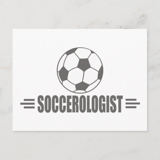 Humorer Fußball Postkarte (Vorderseite)
