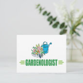 Humorer Gärtner, Gärtner Postkarte (Stehend Vorderseite)