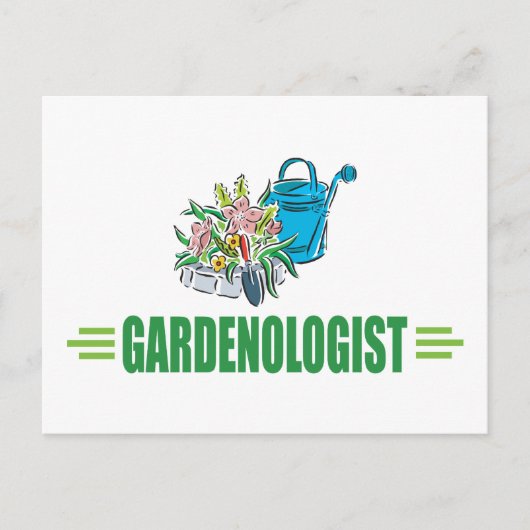 Humorer Gärtner, Gärtner Postkarte (Vorderseite)