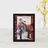 Humorer Gedanke, wenn Kekse auf den Boden fällt Karte (Gelbe Blume)