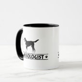 Humorer Großer Schweizer Hund Tasse (Vorderseite Links)