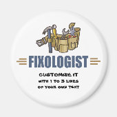 Humorer Handyman Magnet (Vorne)