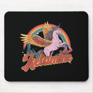 Humorer Ketamin Horse Emergency Funny Mental Heu Mousepad