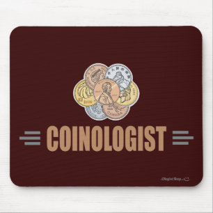 Humorer Münzsammler Mousepad