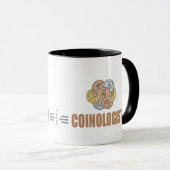 Humorer Münzsammler Tasse (VorderseiteRechts)