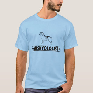 Humorer sibirischer Husky T-Shirt