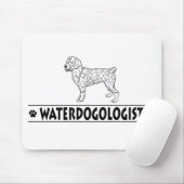 Humorer spanischer Wasserhund Mousepad (Mit Mouse)
