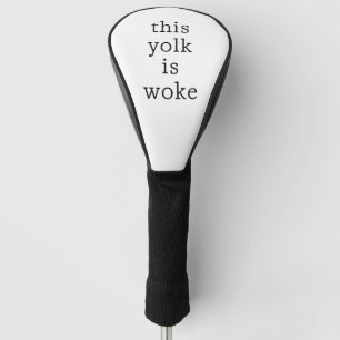 Humorer Sprichwort Golf Driver Cover, White Headcover