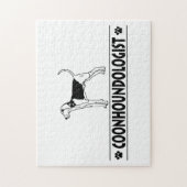 Humorer Treppenhund Puzzle (Vertikal)
