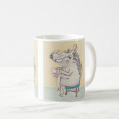Humorer Warthos Stickerei Kaffeetasse (VorderseiteRechts)