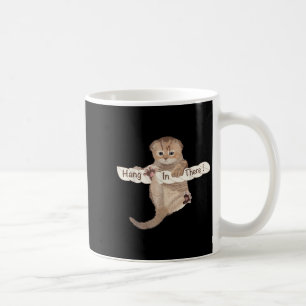 Humorerkatzen Niedlich Katzenhahn da drin Motivier Kaffeetasse