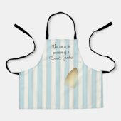 Humoriges Küchengöttin Iron Burn Mark Girly Schürze (Vorderseite)