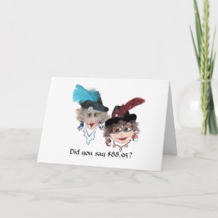 Humorischer 89. Geburtstag für Frauen Karte