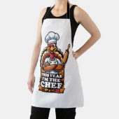 Humorischer Erntedank Türkei Design Schürze (InSitu)