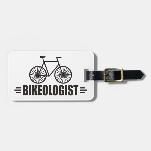 Humorisches Bike Gepäckanhänger (Vorderseite horizontal)