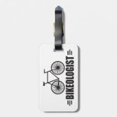 Humorisches Bike Gepäckanhänger (Rückseite vertikal)