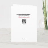 Humoristisch regierende Frauen Karte (Rückseite)