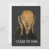 Humoristische Wiedersehen für High School oder Uni Einladung (Vorderseite)